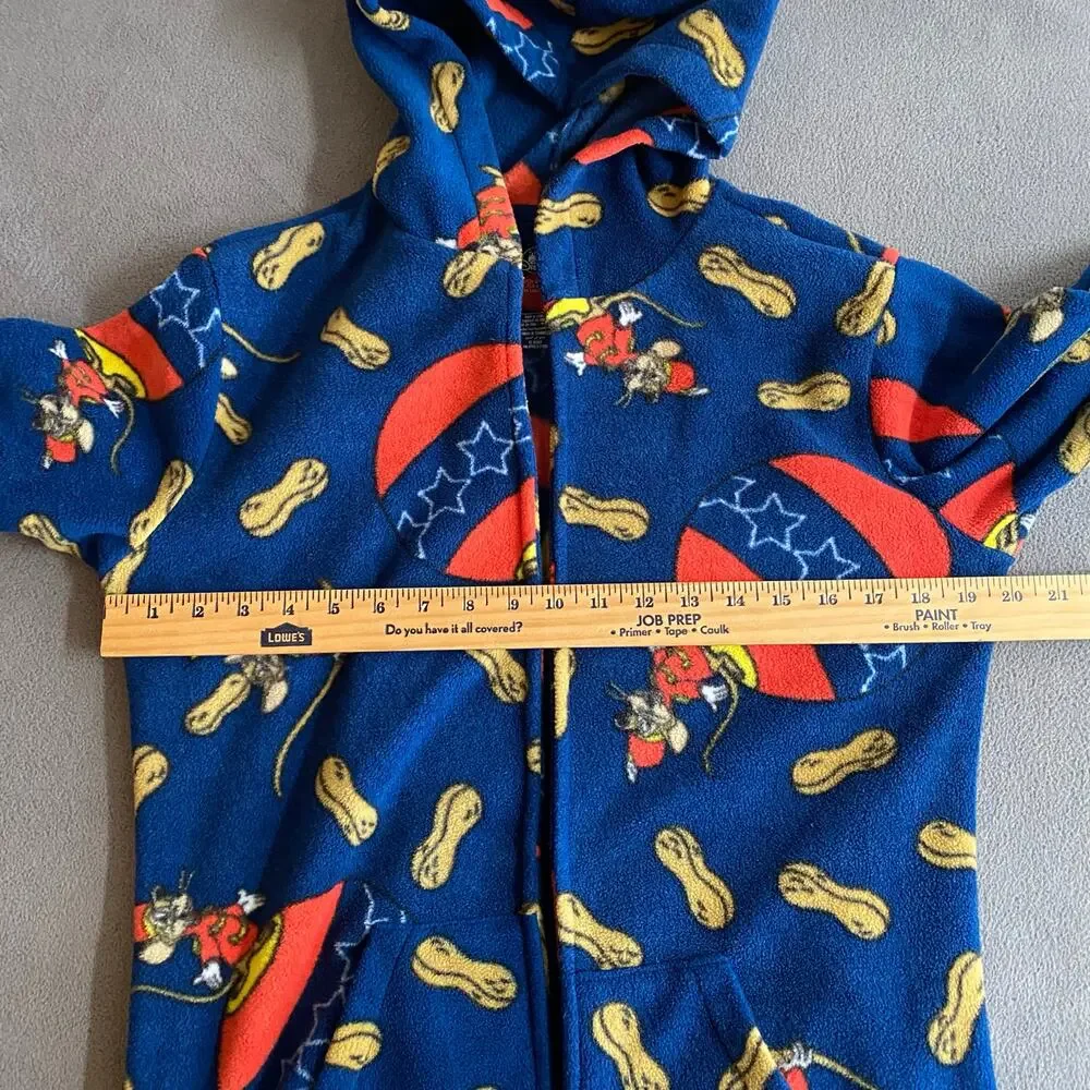 Disney Dumbo Fleece Hoodie Loungewear Womens S Blue Comfy Timothy Mouse